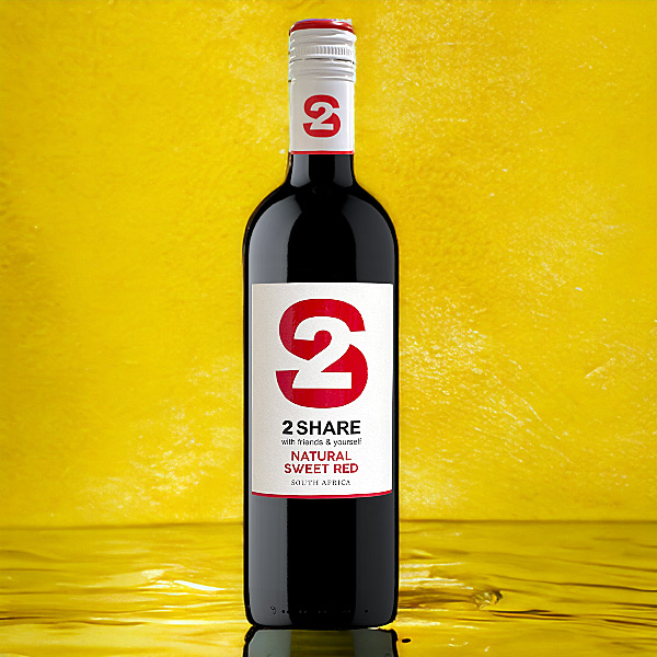 2 Share Natural Sweet Red Wine 750ml Gifts to Nepal Giftmandu