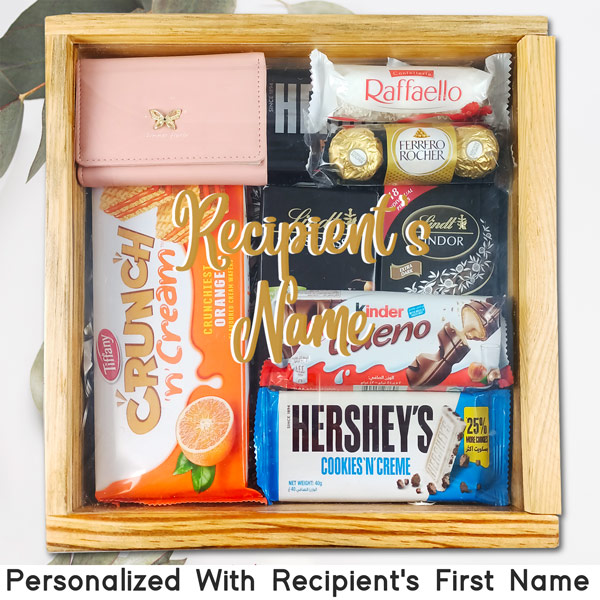 Chocolate & Wallet for Her Nepal Gifts to Nepal Giftmandu