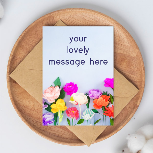 Personalized Greeting Card Online in Nepal Gifts to Nepal Giftmandu