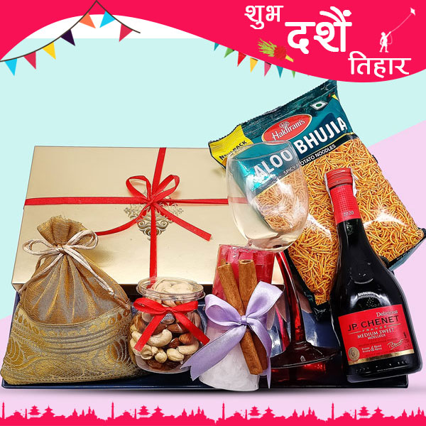 Dashain Tihar Food Hamper Online Giftmandu Gifts to Nepal