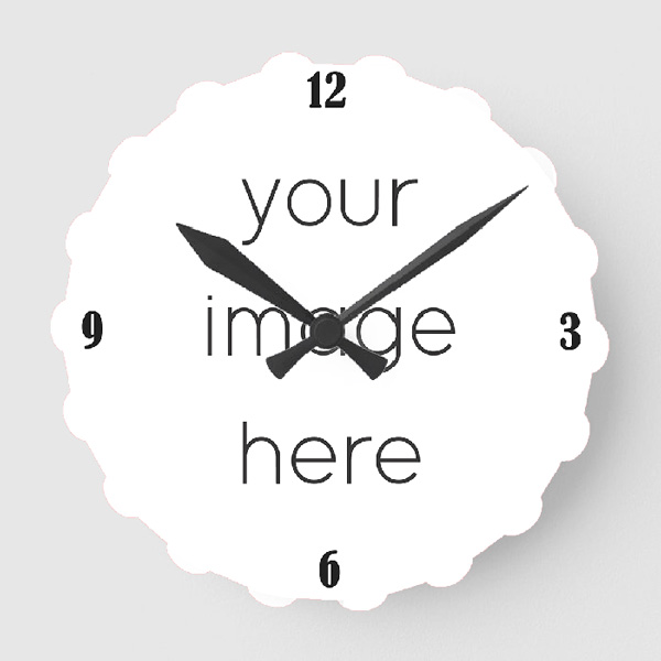Photo Print Wall Clock Online Gifts to Nepal Giftmandu