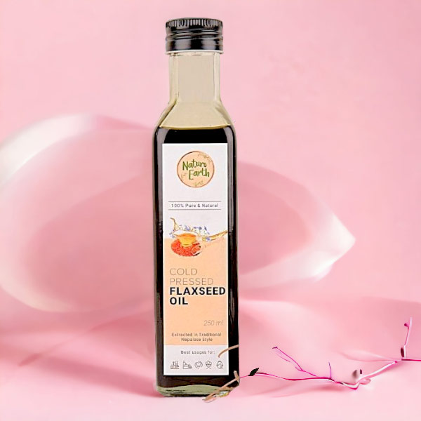 Naturo Earth Flax Seed Oil 250 ml Gifts to Nepal Giftmandu