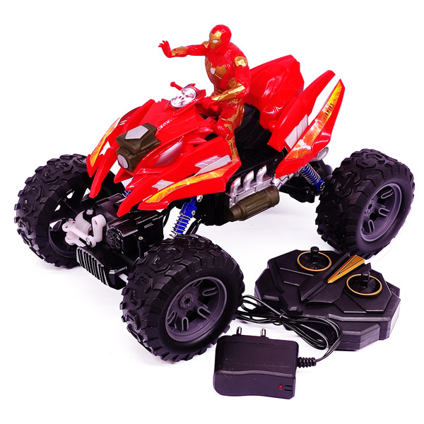 4WD Remote Control Iron Man Quad Bike For Kids (8+ Years) Gifts to