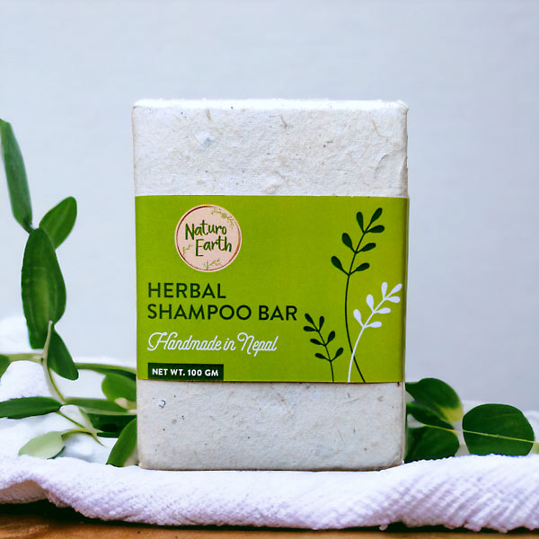 Naturo Earth Herbal Shampoo Bar 100g Gifts to Nepal Giftmandu