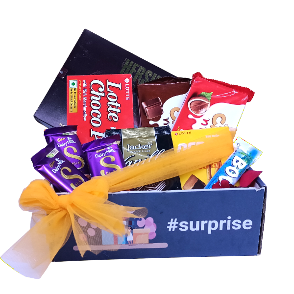 Best Chocolate Hamper With Different Flavour In A Special Box Gifts to Nepal Giftmandu