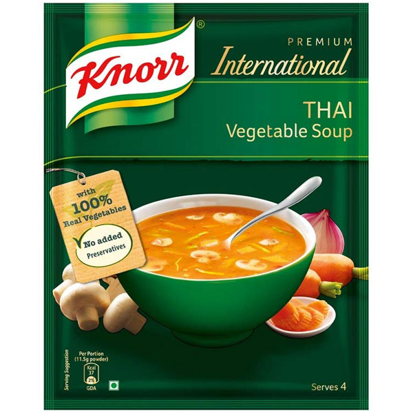 Knorr Premium International Thai Vegetable Soup 46gm Gifts to Nepal