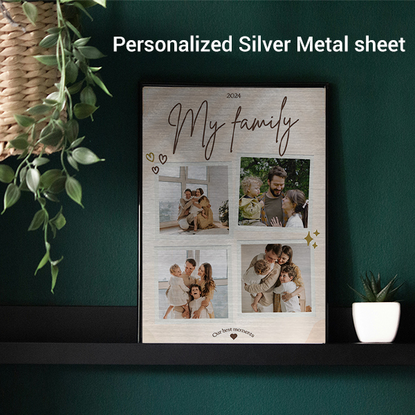 Personalized Family Photo Frame with Four Photos | Gifts to Nepal ...
