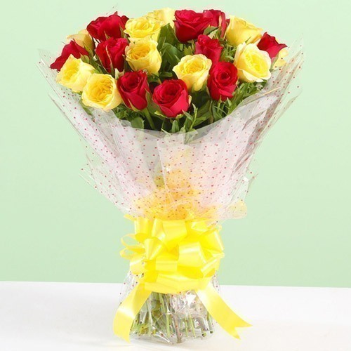 20 Mixed Roses Online in Nepal Gifts to Nepal Giftmandu