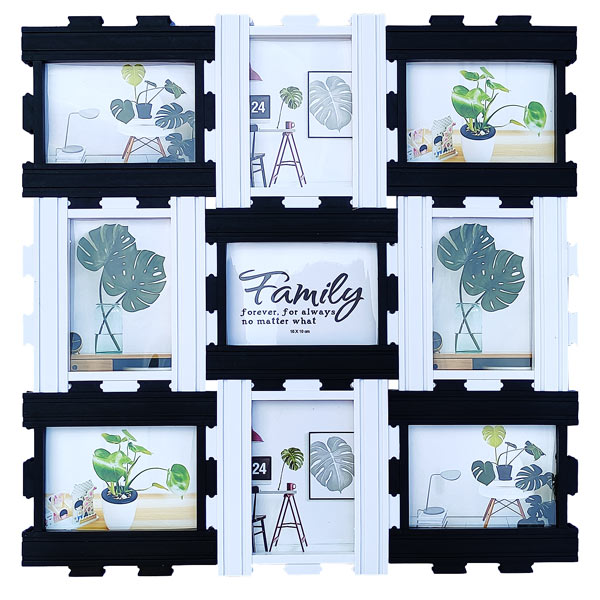 9 in 1 Photo Collage Family Photo Frame Online Gifts to Nepal Giftmandu