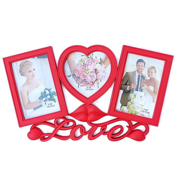 3 in 1 Love Collage Photo Frame Online Gifts to Nepal Giftmandu