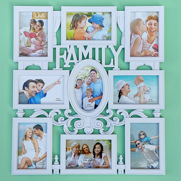 Family Collage 9 in 1 Photo Frame Online Gifts to Nepal Giftmandu