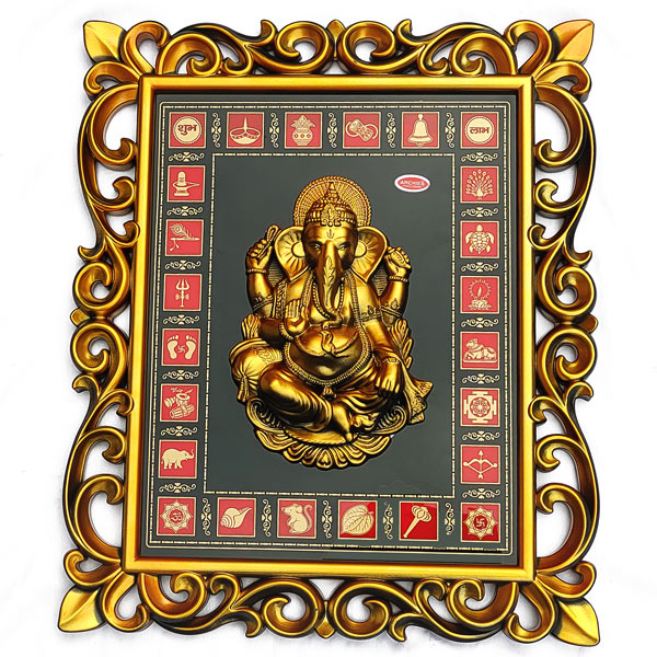 Lord Ganesha Beautiful Photo Frame Online Gifts to Nepal Giftmandu