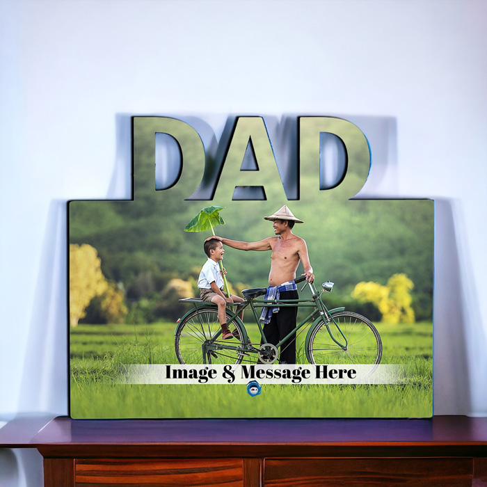 Personalised Dad Photo Frame | Gifts to Nepal | Giftmandu