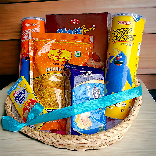 Luxury Snacks Gift Basket Gifts to Nepal Giftmandu