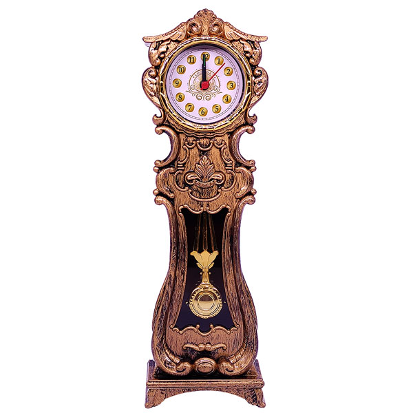 Vintage Design Table Top Alarm Clock Brown Gifts to Nepal Giftmandu