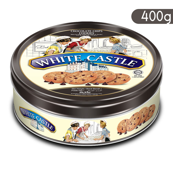 White Castle Butter Cookies & Chocolate Chips Cookies 400g Gifts to