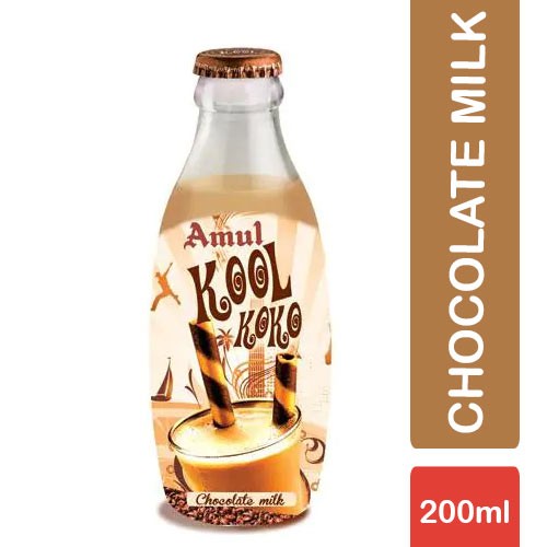 Amul Kool KoKo Chocolate Milk Drink 200ml Gifts to Nepal Giftmandu