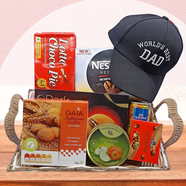Food Gift Basket For Dad Online Gifts to Nepal Giftmandu