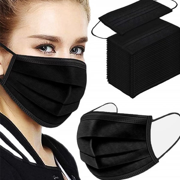 Buy Black Disposable Mask Of 10 Pcs online Nepal Gifts to Nepal Giftmandu
