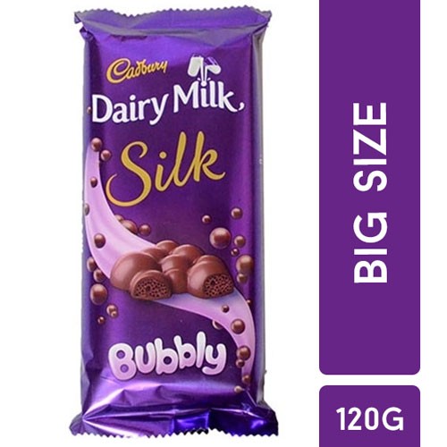 Cadbury Dairy Milk Silk Bubbly Low Price Nepal Gifts to Nepal Giftmandu