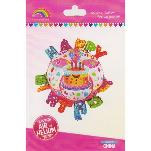 Happy Birthday Inflatable Foil Balloon Online Nepal Gifts to Nepal