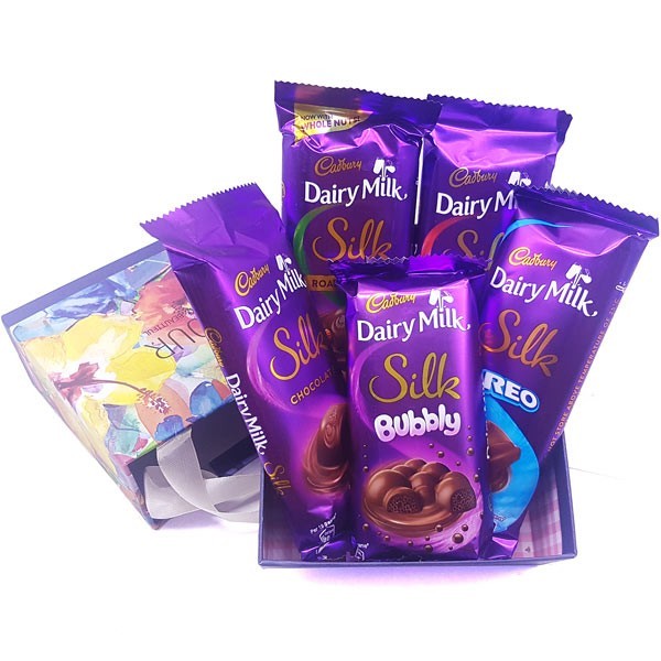 Dairy Milk Silk Combo Chocolate Box Gifts to Nepal Giftmandu
