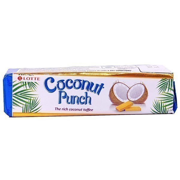 Lotte Coconut Punch Coconut Toffee 23g Online Gifts to Nepal Giftmandu