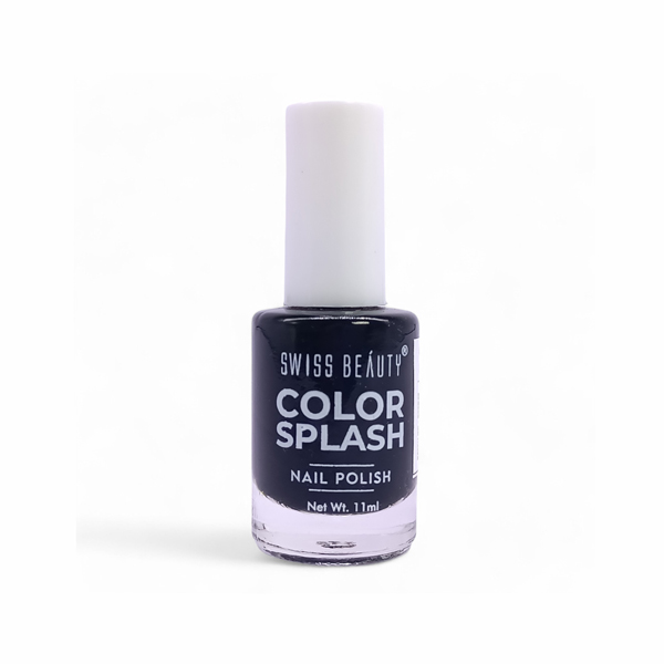 Swiss Beauty Black Color Splash Nail Polish Giftmandu Gifts to Nepal
