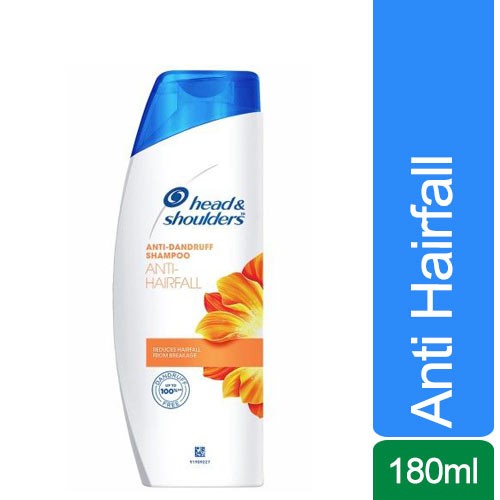 Head & Shoulders AntiDandruff Shampoo Anti Hairfall 180ml buy online