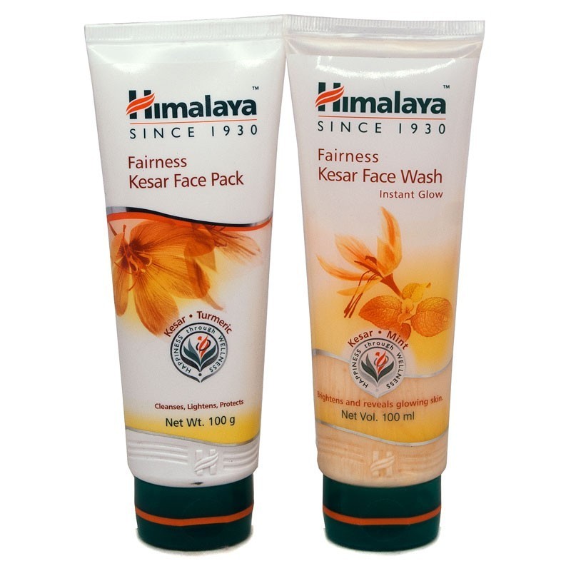 Himalaya Kesar Face Pack & Face Wash Gifts to Nepal Giftmandu