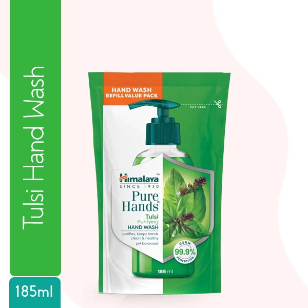 Himalaya Pure Hands Tulsi Purifying Hand Wash 185ml Gifts to Nepal Giftmandu