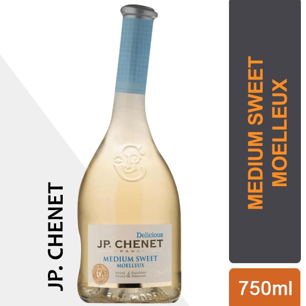 JP Chenet Delicious Medium Sweet Moelleux 750ml (Sweet White) | Gifts ...