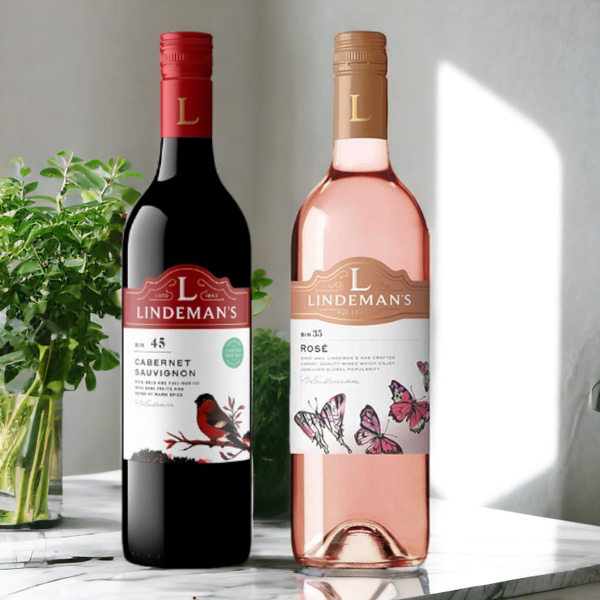Lindeman's Wine Duo Rose & Sauvignon Gifts to Nepal Giftmandu