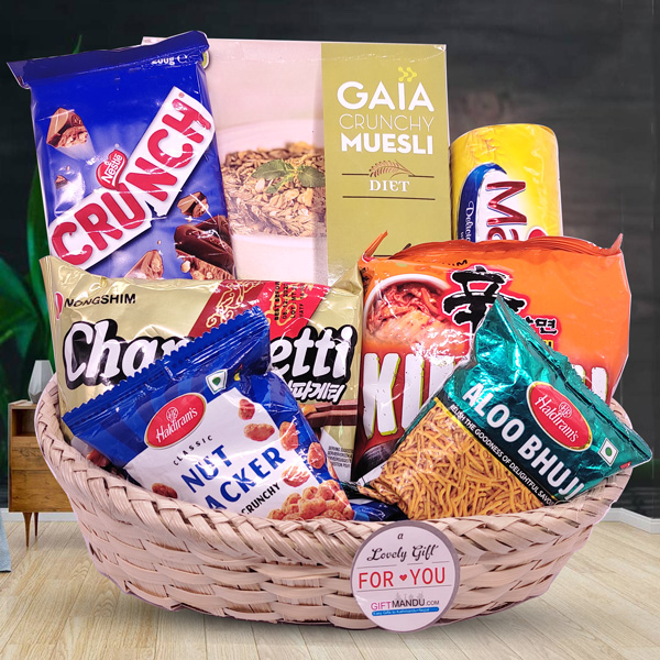 Food Gift Basket Online in Nepal Gifts to Nepal Giftmandu
