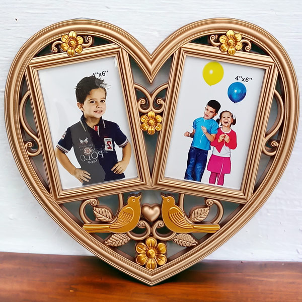 Personalized Heart Shape Photo Frame Gifts to Nepal Giftmandu