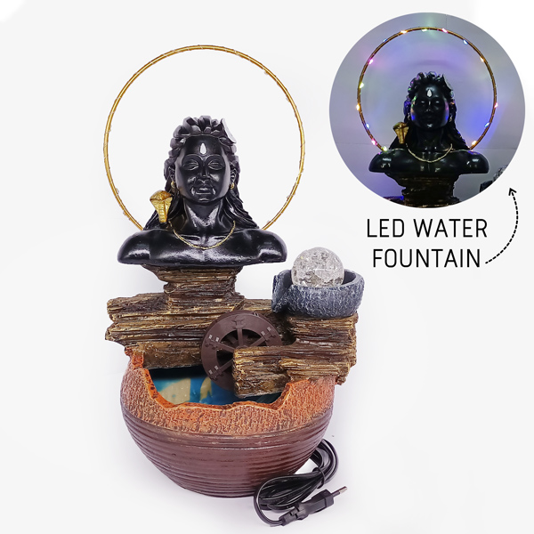 Shiva Water Fountain For Home Decoration 11" Online Gifts to Nepal