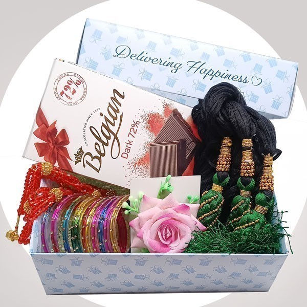 Chocolates With Sringaar Gift in a Box Online | Gifts to Nepal | Giftmandu